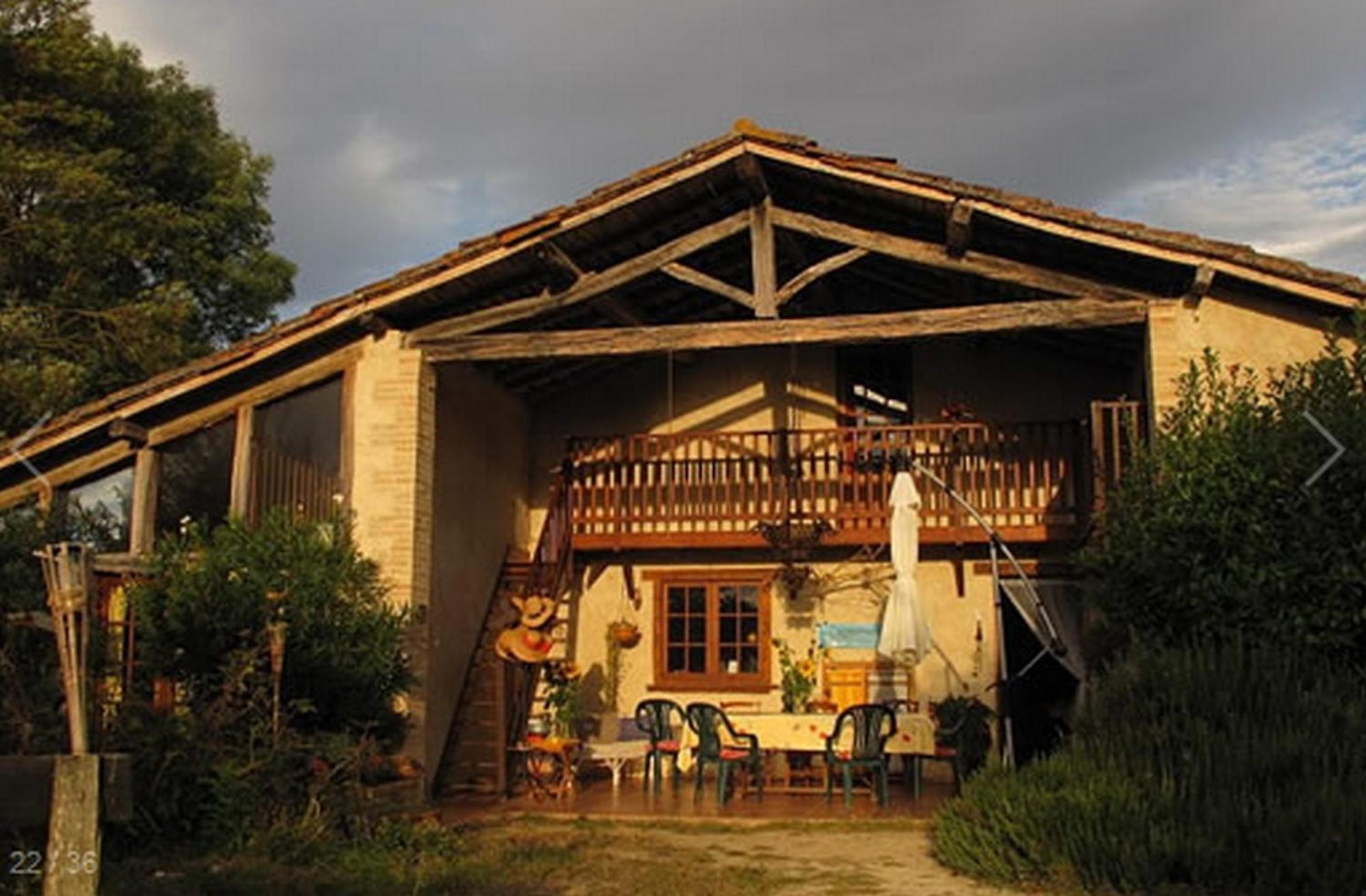 Hostel Le Grange Giscaro Exterior foto